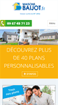 Mobile Screenshot of maisonsbaijot.fr